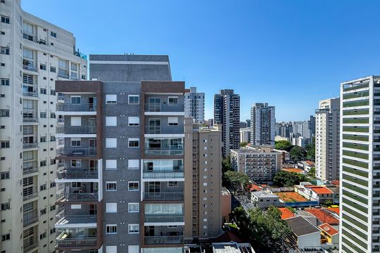 Vista Varanda de apartamento para alugar com 1 quarto, 32m² em Perdizes, São Paulo