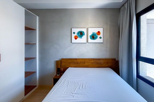 Quarto de apartamento para alugar com 1 quarto, 32m² em Perdizes, São Paulo