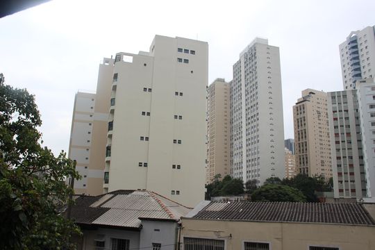 Vista da Sala de apartamento para alugar com 1 quarto, 31m² em Bela Vista, São Paulo
