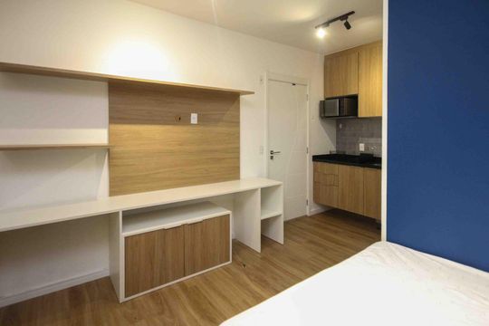 Studio de kitnet/studio à venda com 1 quarto, 28m² em Jardim Independência, São Paulo