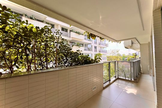 Varanda de apartamento para alugar com 2 quartos, 73m² em Botafogo, Rio de Janeiro