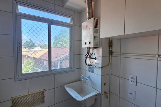 Área de serviço  de apartamento para alugar com 2 quartos, 42m² em Parque Rosário, Belford Roxo