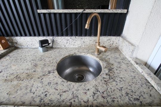 Varanda da Sala de apartamento à venda com 2 quartos, 69m² em Vila Andrade, São Paulo