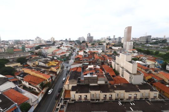 Vista do Quarto de apartamento à venda com 1 quarto, 27m² em Vila Esperança, São Paulo