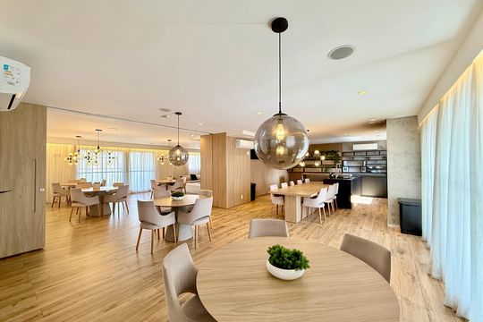 Área comum de apartamento para alugar com 1 quarto, 41m² em Jardim das Acacias, São Paulo