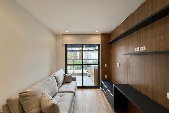 Apartamento para alugar com 1 quarto, 41m² em Jardim das Acacias, São Paulo