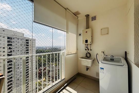 Área de serviço de apartamento para alugar com 2 quartos, 63m² em Alphaville Empresarial, Barueri