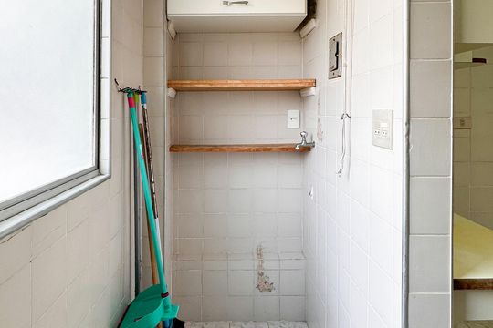 Área de Serviço de apartamento para alugar com 2 quartos, 54m² em Ferrazópolis, São Bernardo do Campo