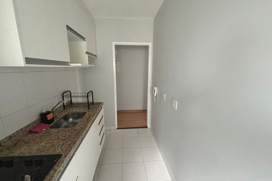 Cozinha de apartamento para alugar com 2 quartos, 42m² em Vila Talarico, São Paulo