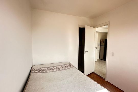 Quarto de apartamento à venda com 1 quarto, 29m² em Jardim Mirante, São Paulo