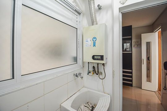 Área de Serviçosa de apartamento para alugar com 2 quartos, 107m² em Vila Lusitânia, São Bernardo do Campo