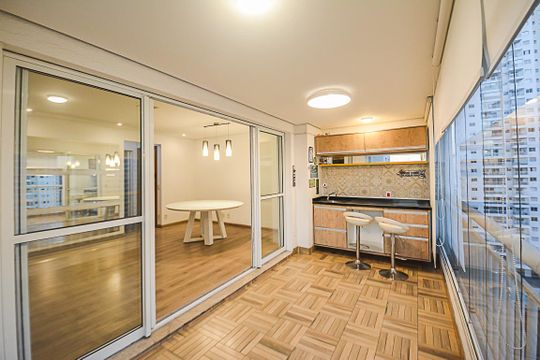 Sacada de apartamento para alugar com 2 quartos, 107m² em Vila Lusitânia, São Bernardo do Campo