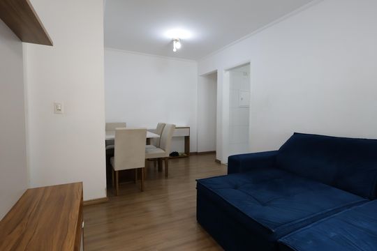 Sala de apartamento para alugar com 2 quartos, 54m² em Vila Andrade, São Paulo