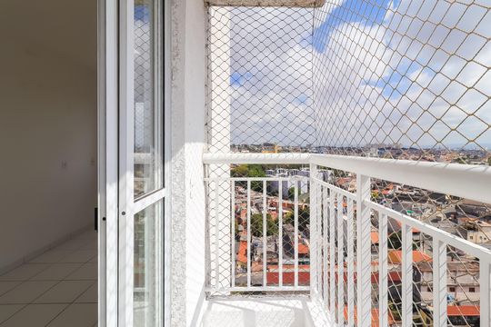 Varanda da Sala de apartamento à venda com 2 quartos, 40m² em Vila Campanela, São Paulo