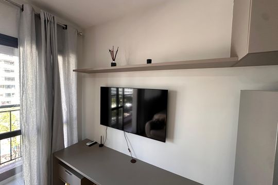 Studio de kitnet/studio para alugar com 1 quarto, 25m² em Campo Belo, São Paulo