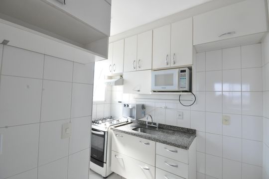 Cozinha de apartamento à venda com 3 quartos, 55m² em Vila Mazzei, São Paulo