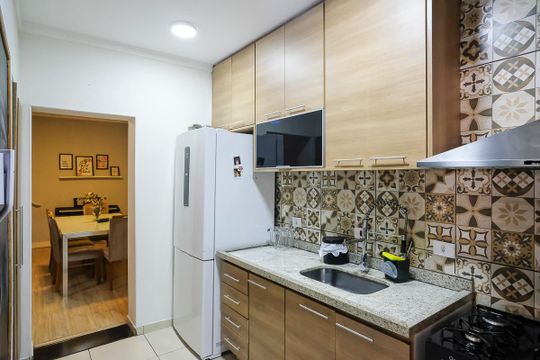 Cozinha de casa à venda com 3 quartos, 186m² em Nova Gerty, São Caetano do Sul
