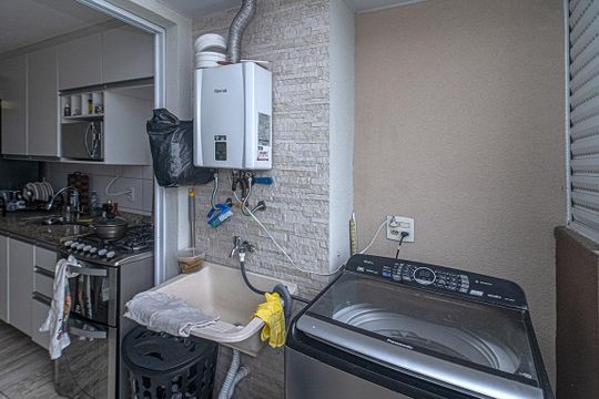 área de serviço_2 de apartamento à venda com 3 quartos, 63m² em Vila Moraes, São Paulo