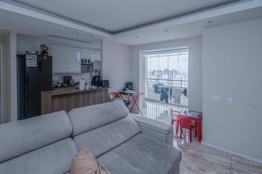 Sala de apartamento à venda com 3 quartos, 63m² em Vila Moraes, São Paulo