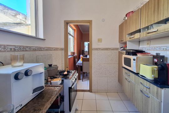 Cozinha de apartamento à venda com 3 quartos, 66m² em Centro, Niterói
