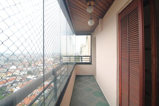 Sacada da suíte 1 de apartamento para alugar com 4 quartos, 149m² em Vila do Castelo, São Paulo