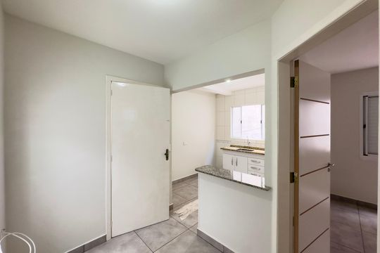 Sala/Cozinha de casa para alugar com 1 quarto, 28m² em Vila das Mercês, São Paulo