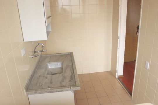 Cozinha de apartamento para alugar com 2 quartos, 55m² em Picanço, Guarulhos