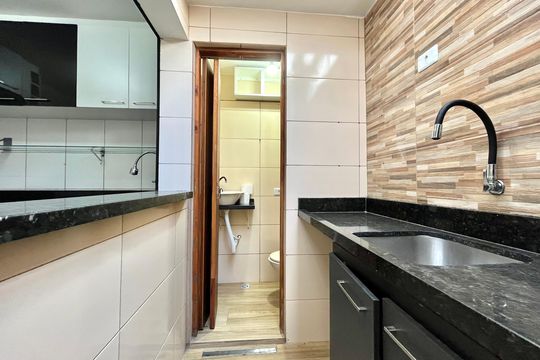 Área de Serviço/Churrasqueira de casa de condomínio para alugar com 2 quartos, 60m² em Vila Santa Catarina, São Paulo