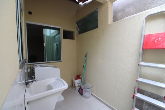 Área de serviço de apartamento à venda com 2 quartos, 77m² em Curicica, Rio de Janeiro
