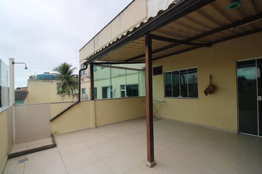 Varanda de apartamento à venda com 2 quartos, 77m² em Curicica, Rio de Janeiro