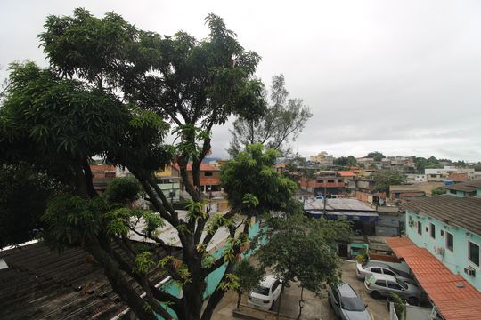 Varanda - Vista de apartamento à venda com 2 quartos, 77m² em Curicica, Rio de Janeiro