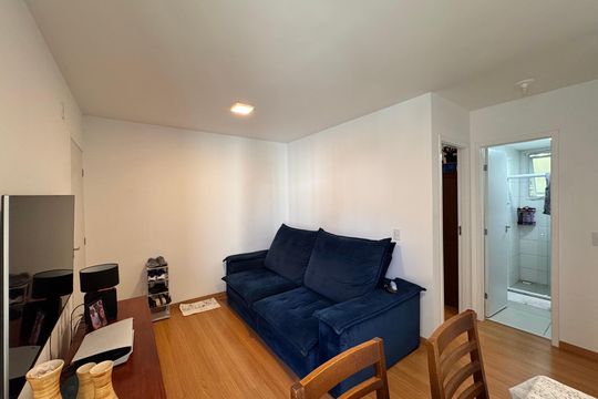 Sala de apartamento à venda com 2 quartos, 44m² em Vargem Grande, Rio de Janeiro