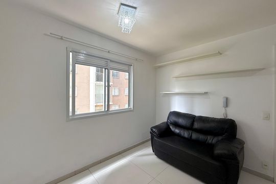 Sala de apartamento à venda com 1 quarto, 32m² em Jardim Caravelas, São Paulo