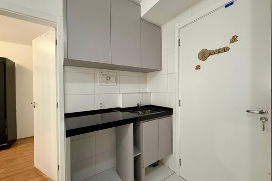 Área de Serviço de apartamento à venda com 1 quarto, 32m² em Jardim Caravelas, São Paulo