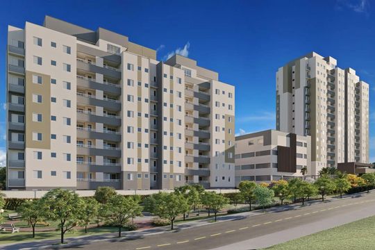 Apartamento à venda com 2 quartos, 54m² em Paquetá, Belo Horizonte
