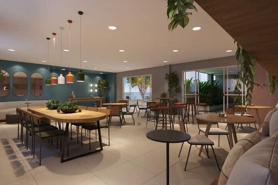 Apartamento à venda com 2 quartos, 54m² em Paquetá, Belo Horizonte