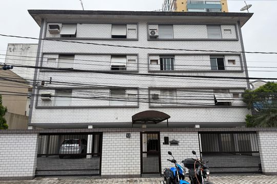 Fachada de apartamento para alugar com 2 quartos, 61m² em Boqueirão, Santos