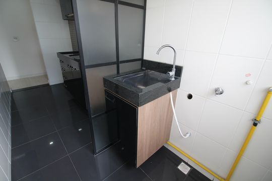 Área de Serviço de apartamento à venda com 2 quartos, 50m² em Taquara, Rio de Janeiro