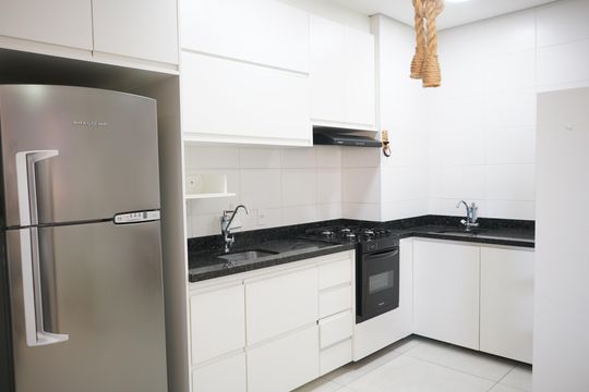 Cozinha de apartamento à venda com 1 quarto, 34m² em Alto da Mooca, São Paulo