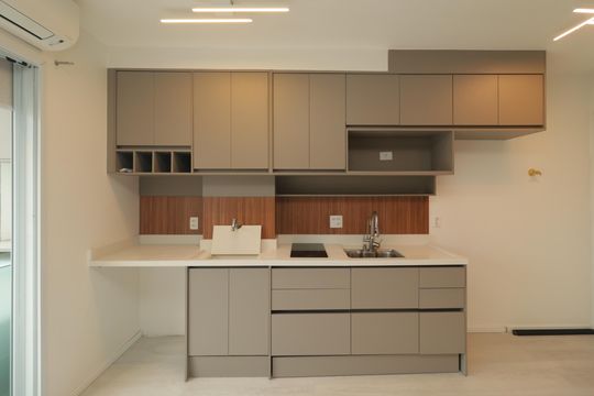 Cozinha de kitnet/studio à venda com 1 quarto, 32m² em Vila Mariana, São Paulo