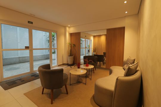 Área comum de kitnet/studio à venda com 1 quarto, 32m² em Vila Mariana, São Paulo