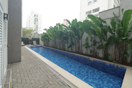 Área comum - Piscina de kitnet/studio à venda com 1 quarto, 32m² em Vila Mariana, São Paulo