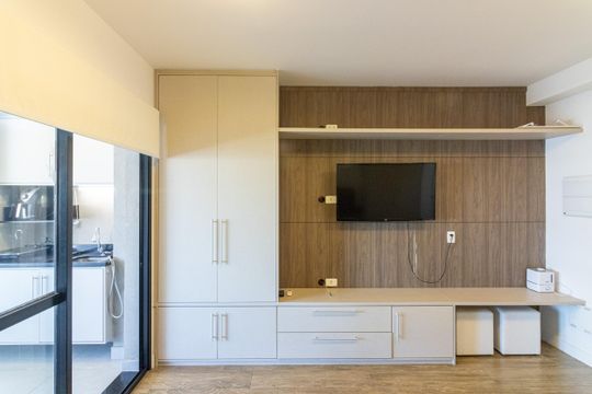 Studio de kitnet/studio para alugar com 1 quarto, 43m² em Vila Olímpia, São Paulo