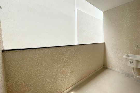 Área de serviço de apartamento à venda com 2 quartos, 53m² em Santa Branca, Belo Horizonte
