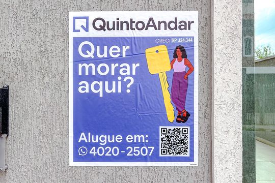Plaquinha de casa de condomínio para alugar com 2 quartos, 60m² em Vila Carlos de Campos, São Paulo