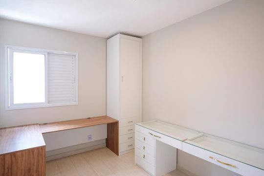 Quarto de apartamento para alugar com 3 quartos, 110m² em Santa Maria, São Caetano do Sul