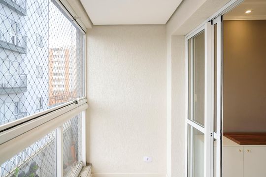 Varanda da sala de apartamento para alugar com 3 quartos, 110m² em Santa Maria, São Caetano do Sul