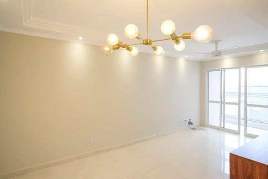 Sala de apartamento para alugar com 3 quartos, 110m² em Santa Maria, São Caetano do Sul