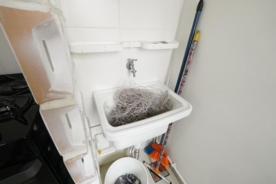 Área de Serviço de apartamento para alugar com 2 quartos, 39m² em Liberdade, São Paulo