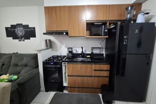 Cozinha de apartamento para alugar com 2 quartos, 32m² em Pirituba, São Paulo